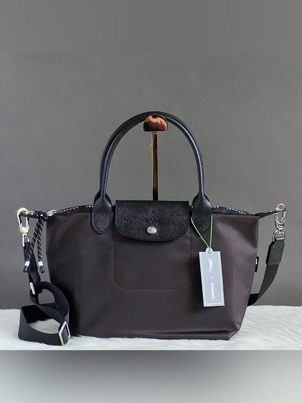 Longchamp Le Pliage Energy S Handbag (Wine Red)